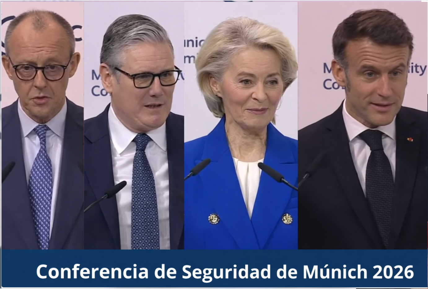 Europa despierta: cómo Merz, von der Leyen, Starmer y Macron están comprendiendo el nuevo momento